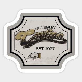 MOS EISLEY CANTINA Sticker